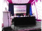 Inaugurating Special N S S Camp, Shri. K. Y. Waghare ( Ex. Principal ) & Honourable Member, SHivaji Shikshan Prasarak Mandal , Gadchiroli